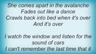 Ryan Adams - Avalanche Lyrics