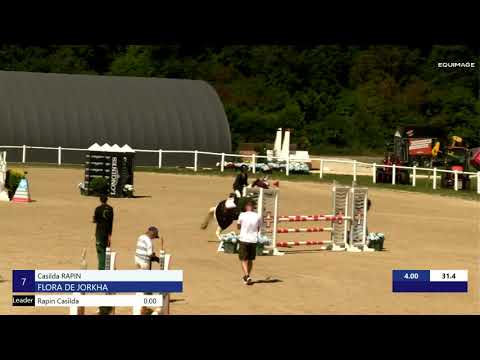 Eugénie Bornand TALISHA ép23 finale champ Suisse poney C Chalet à Gobet 2020 barrage