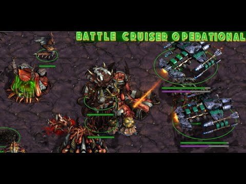 Starcraft BATTLECRUISER OPERATIONAL TERROR vs EONZERG TvZ SC Remastered Broodwar Tournament