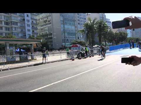 Triathlon Olympic Qualifier Event 2015 - Cycling Men's Race -Rio de Janeiro