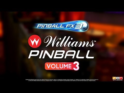 Williams Pinball Vol. 3 for Pinball FX3 – Theatre of Magic! The Champion Pub! Safe Cracker! thumbnail