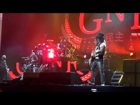 Coachella week 1 2016 Guns N' Roses first 34min of performance