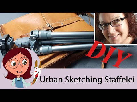 Urban Sketching Staffelei | DIY | Deutsch
