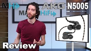 Video thumbnail for AKG N5005 High-end in ear headphones review by MajorHiFi