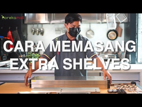 Extra Shelves For Worktable Rak Tambahan Untuk Meja Dapur Mutu EWT-20 on Youtube