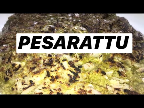 Green Moon Dosa | Pesarattu Recipe by The Digestive Kitchen
