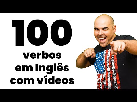 100 VERBOS em Inglês com videos - Inglês para principiantes