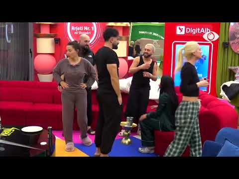 Sfida “Kiss kiss”, banorët puthen dhe përqafohen me njëri-tjetrin - Big Brother Albania VIP 4