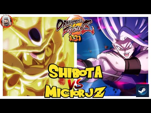 DBFZ Shibota vs Miciorjz - (SuperBaby2, Frieza, Cooler) vs (GogetaSS4, GokuSSJ, Gohan) Ver 1.31