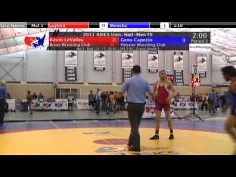 University Freestyle 66kg - Kevin LeValley vs. Geno Capezio