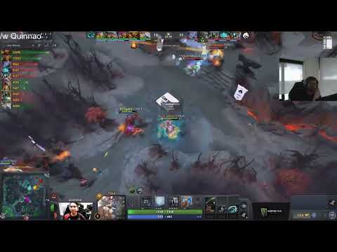 Quinn tells story when BASED Nisha Ignored him at TI10