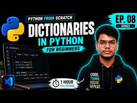 Python Dictionaries Explained For Beginners Dictionary Methods Keys Values Python Course Ep 08