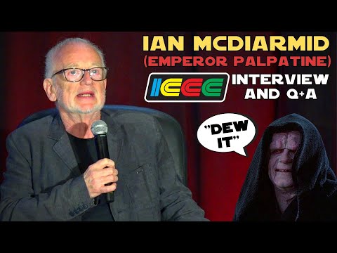 Ian McDiarmid (Emperor Palpatine) FULL PANEL and Q+A at ICCCon 2022