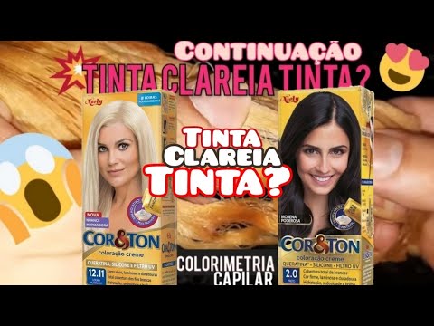 Continuação parte 02 - Tinta clareia Tinta?🤔
