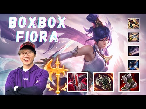 Boxbox Fiora Top VS Rengar Patch 11.14