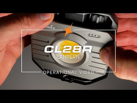 Огляд режимів роботи світильника-зарядки Fenix CL28R