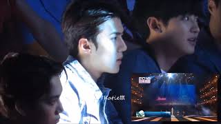 Sehun Chanyeol Kai Reaction to Jessica Jung - Summer Storm