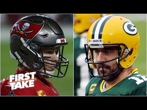 湯姆布雷迪 vs. 艾倫羅傑斯：生死關頭，你會選誰？ | First Take (Tom Brady vs. Aaron Rodgers: Who are you taking with the game on the line? | First Take)