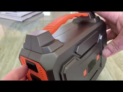 Portable Power Bank with AC Outlet 146Wh 39600mAh 110V 100W Laptop Charger Battery Backup External