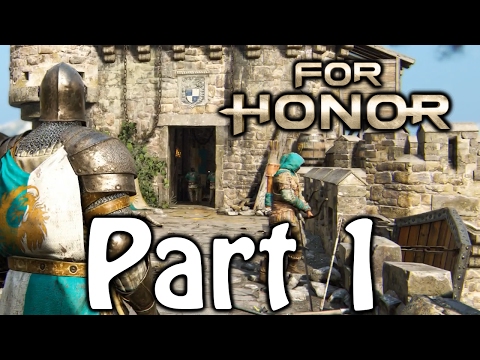 FOR HONOR Gameplay Walkthrough-  1.1 Warlords and Cowards (Knight Campaign Part 1)