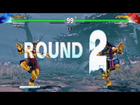 SFV~ Dhalsim (Fchampryan) vs. Dhalsim (Dankadillas) HD 6