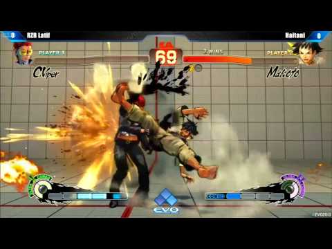 EVO 2013 - RZR Latif (Viper) vs Haitani (Makoto) - SSF4 AE