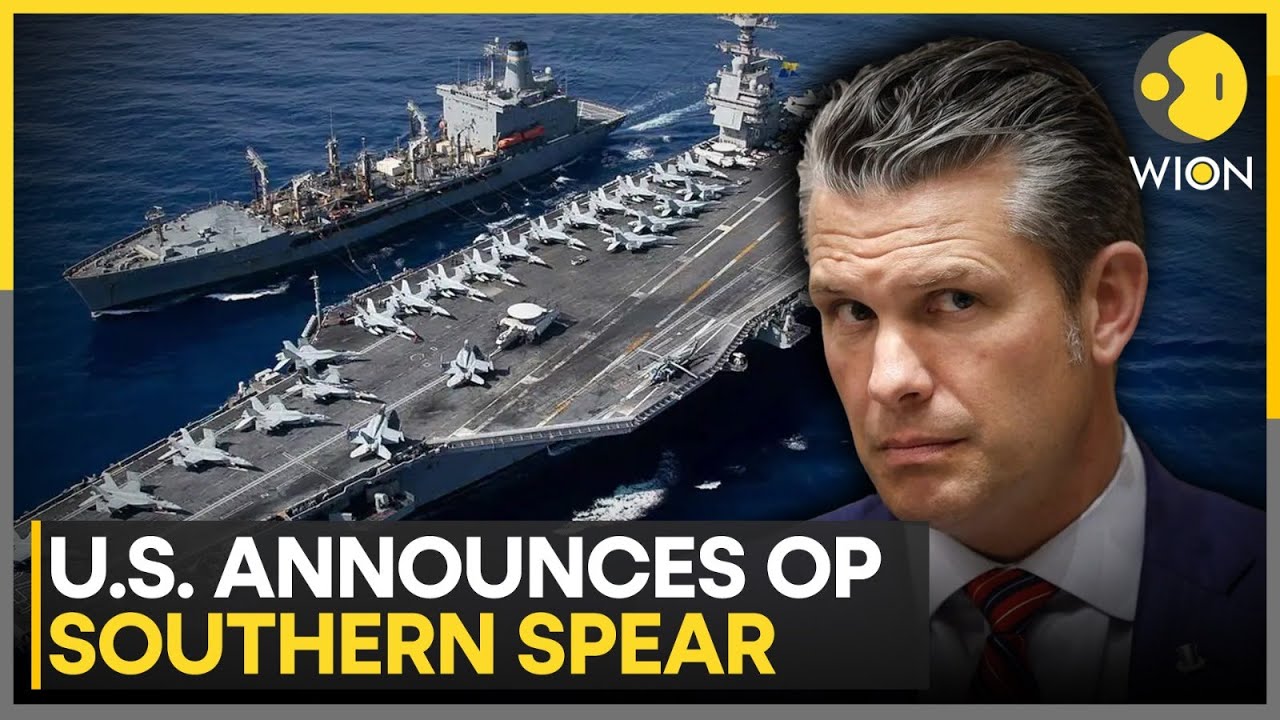 U.S. Unveils Military Operation Against 'Narco-Terrorists' | WION