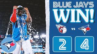 Jesús Sánchez hits go-ahead shot, Blue Jays take series against Guardians!