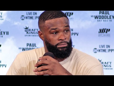 TYRON WOODLEY FIRST IMMEDIATE REACTION AFTER JAKE PAUL KNOCKOUT; TELLS FANS TO "RESPECT JAKE"