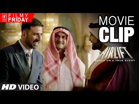 AIRLIFT MOVIE CLIPS 1-  Ranjeet Katyal Before IRAQ Invades KUWAIT