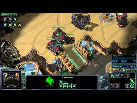 sc2 (1) : tvp: The good old two rax shenanigans
