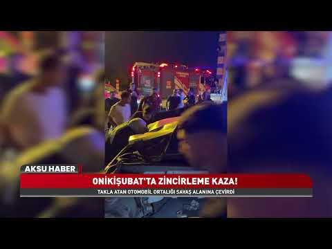 Gece Yarısı Korkutan Kaza! Takla Atan Otomobilde Sıkışan Sürücüyü İtfaiye Kurtardı