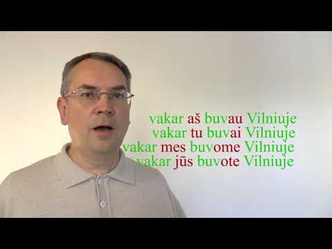 Lithuanian Lesson 76 - Speaking without personal pronouns - Kalbėkime nenaudodami asmeninių įvardžių