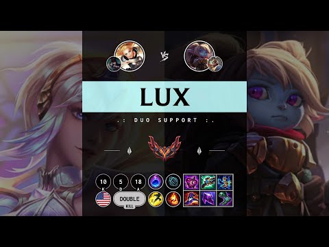 Lux Support vs Poppy - NA Grandmaster Patch 14.10