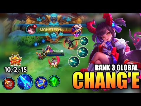 Chang'e Best Build 2020 | Top 3 Global Chang'e BY Angelina ~ MOBILE LEGENDS ✓
