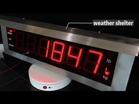 Remote Display GM8895 for Truck Scale