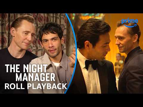 afbeelding Tom Hiddleston & Diego Calva React to Scenes from The Night Manager Season 2