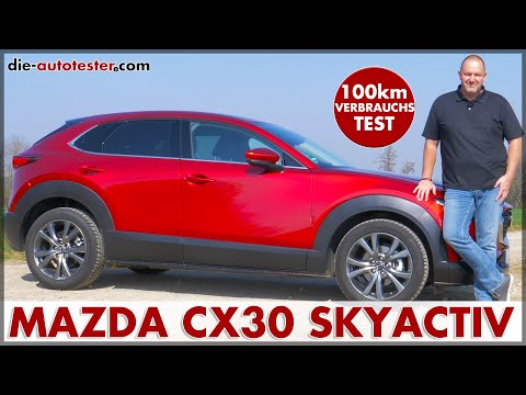 MAZDA CX 30 SKYACTIV-X AWD 132 kW (180 PS) 100 km Fuel Consumption Test Review Equipment Price Ge...