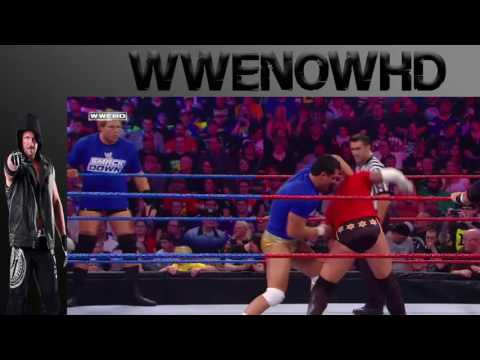 Team Smackdown vs Team Raw Bragging Rights 2010 Elimination Match WWE HD video