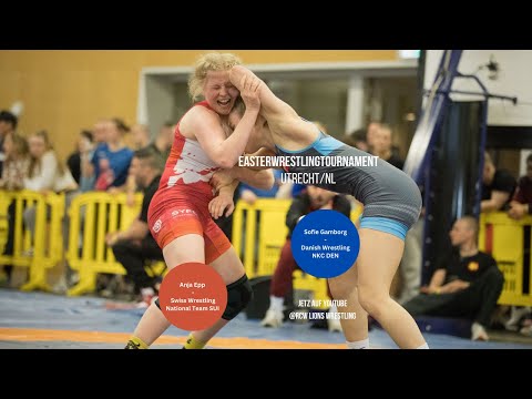 Epp Anja (SUI) - Gamborg Sofie (DEN) - Easter Wrestling Utrecht
