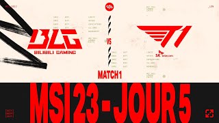 MSI 2023 - Finale Lower Bracket - BLG vs T1 - BO5