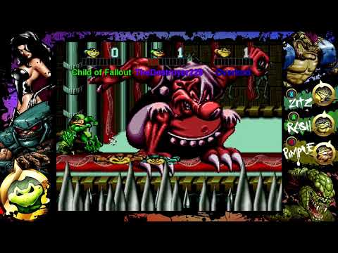 Let's Play Battletoads Arcade (Co-op) Stages 5 & 6