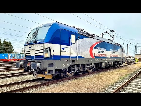 🇨🇿 ČD Cargo am Semmering 🇦🇹: Führerstandsmitfahrt auf der UNESCO-Weltkulturerbe-Strecke 🗻