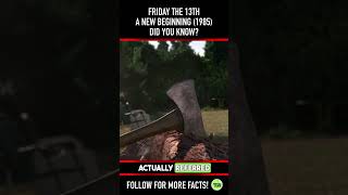 Did you know THIS about FRIDAY THE 13TH: A NEW BEGINNING (1985)? Fact 4