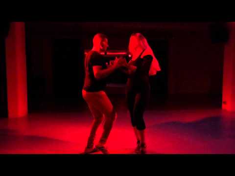 Julia Zontova & Abdel Zouk freestyle Kizomba Gala Hamburg 2015