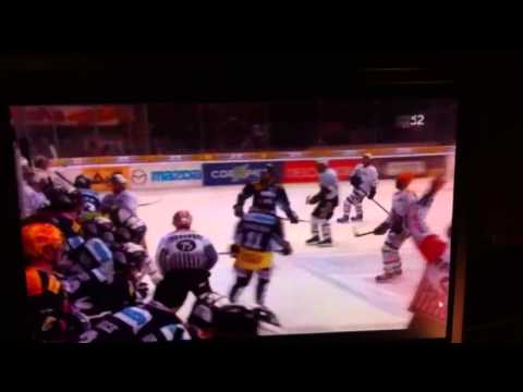 Ice hockey fight