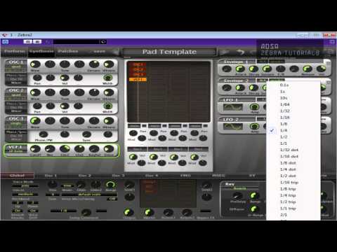 Zebra 2 - Shimmering Pad - How To Tutorial