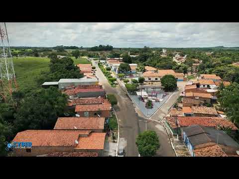 Entre águas e ruas: um voo pela Cidade de São João do Araguaia-PA. (4K)