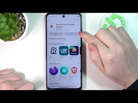 MOTOROLA One 5G Ace - How to Install and Apply Firefox Browser