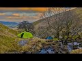 Windy Winter Night up the Black Mountain - Wild Camping